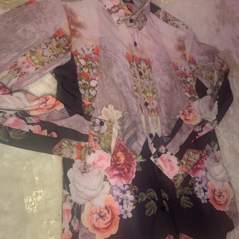 Asos Mens Floral shirt Size Small